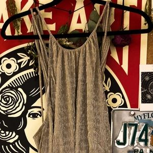 Midi cocktail shimmer dress